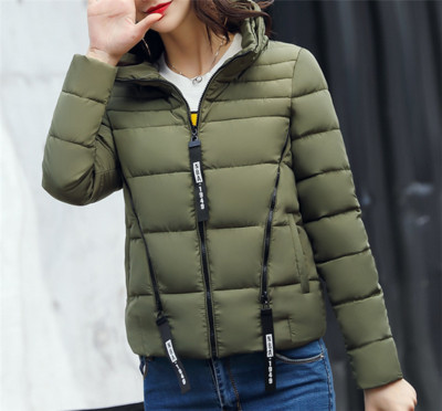 Μοντέρνο γυναικείο μπουφάν με ενδιαφέρον φερμουάρ - 5 χρώματα