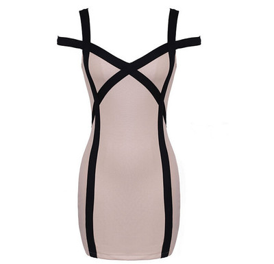 Модерна и стилна дамска къса рокля 