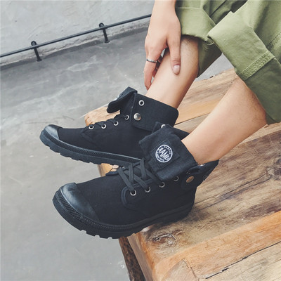 Κομψές ανδρικές μπότες με ανθεκτική σόλα σε τρία χρώματα