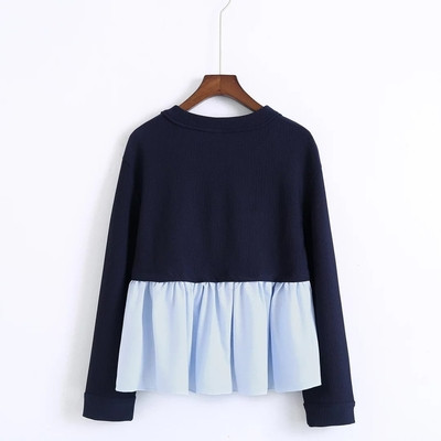 Καθημερινή σπορ-κομψή γυναικεία μπλούζα σεδιάφορα χρώματα