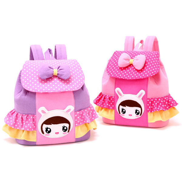 Γλυκό μικρό σακίδιο για κορίτσια εε τέσσερα χρώματα