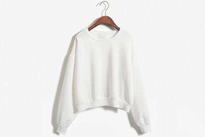 Γυναικεία καθημερινή μπλούζα με μακριά μανίκια και κολάρο σε σχήμα O - 6 χρώματα