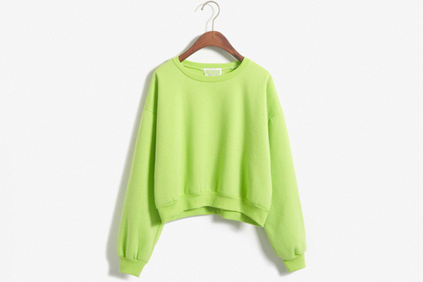 Γυναικεία καθημερινή μπλούζα  με μακριά μανίκια και κολάρο σε σχήμα O - 6 χρώματα