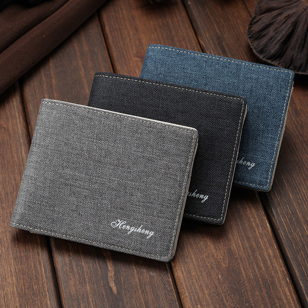 Κομψό και απλό ανδρικό πορτοφόλι σε τρία χρώματα