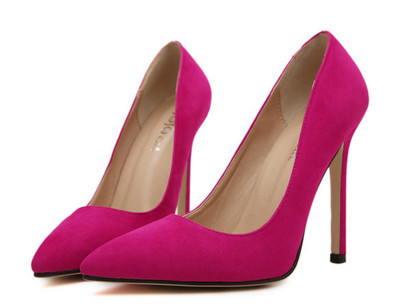 Официални и много стилни дамски обувки на висок ток - 4 цвята