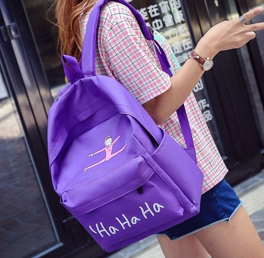 Καθημερινό σακίδιο για κορίτσια σε διάφορα χρώματα, κατάλληλο και για σχολείο