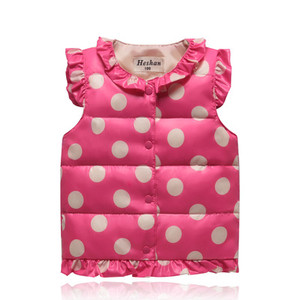 Παιδικό γιλέκο για κορίτσια σε διάφορα χρώματα