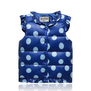 Παιδικό γιλέκο για κορίτσια σε διάφορα χρώματα