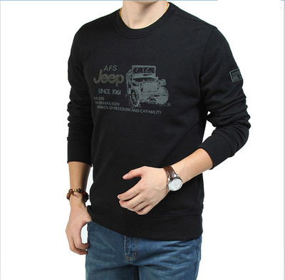 Casual  ανδρική μπλούζα σε διάφορα χρώματα με εικόνα και επιγραφή