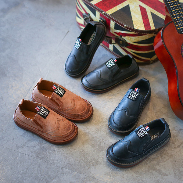 Δερμάτινα μοκασίνια για παιδιά σε τρία χρώματα