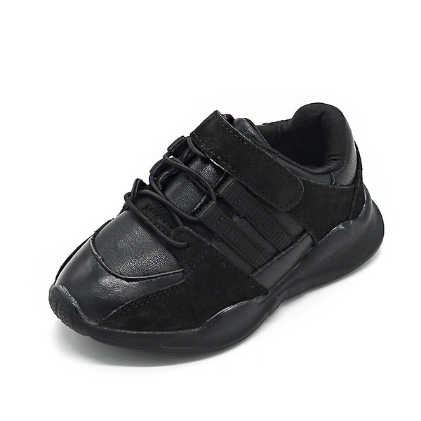 Ежедневни спортни маратонки за момчета и момичета в черен, бял и розов цвят