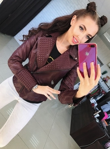 Γυναικείο μπουφάν με διακοσμητικά φερμουάρ - 4 χρώματα