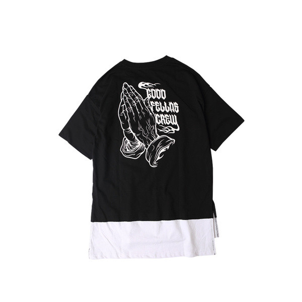 Ανδρικό μακρύ μπλουζάκι σε δυο χρώματα