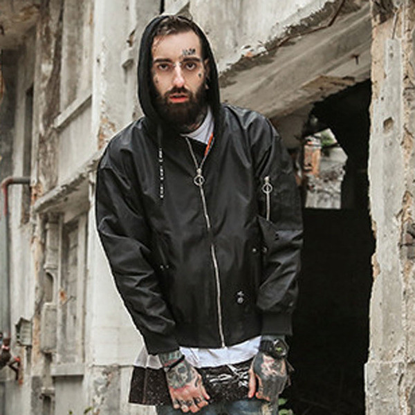 Есенно мъжко яке тип бомър в три цвята