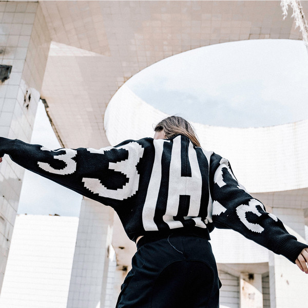 Φθινόπωρο ανδρικό πουλόβερ σε δύο χρώματα και freestyle