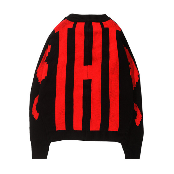 Φθινόπωρο ανδρικό πουλόβερ σε δύο χρώματα και freestyle