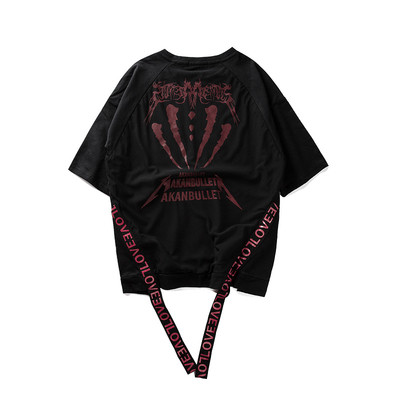 Ανδρικό μπλουζάκη σε ελεύθερο σχέδιο και μανίκι 3/4 με εφαρμογή