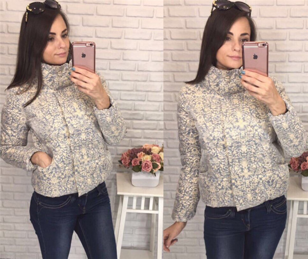 Ежедневно дамско късо якенце с свежи шарки - 4 модела