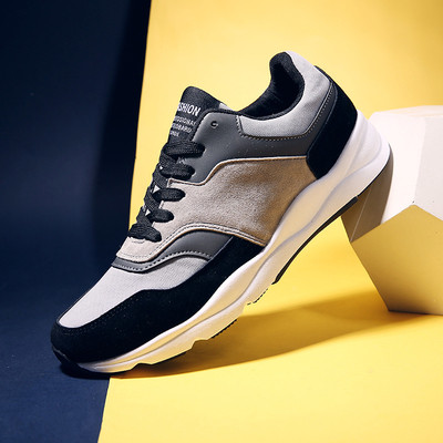 Όμορφα αθλητικά πάνινα παπούτσια για άνδρες σε τρία χρώματα