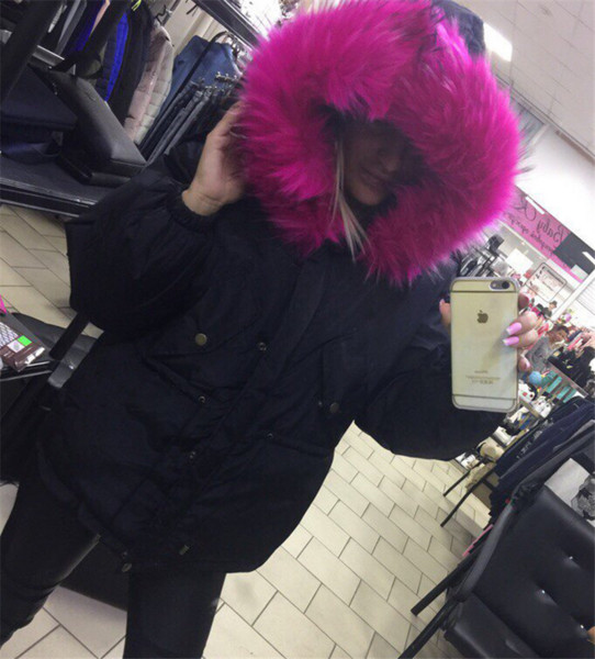 Χειμερινό γυναικείο μποφάν με χνούδι στο κολάρο - 4 μοντέλα