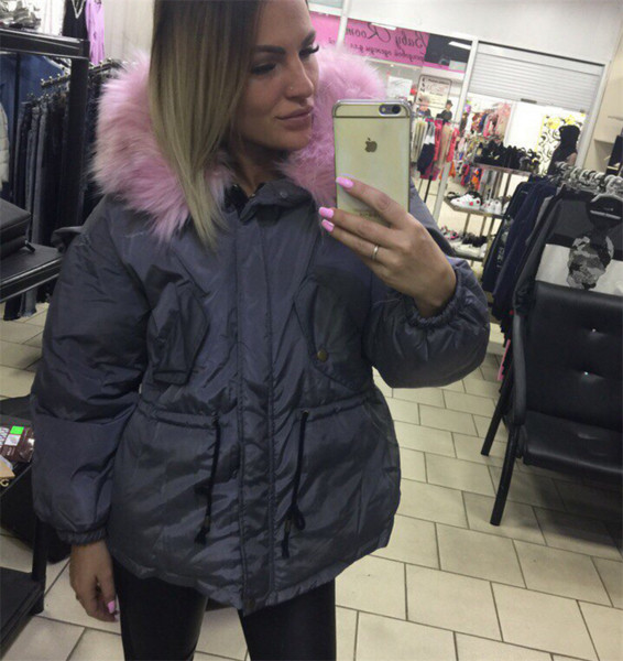 Χειμερινό γυναικείο μποφάν με χνούδι στο κολάρο - 4 μοντέλα