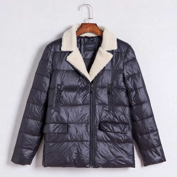 Дамско зимно много топло яке с вълнена подплата - 6 цвята