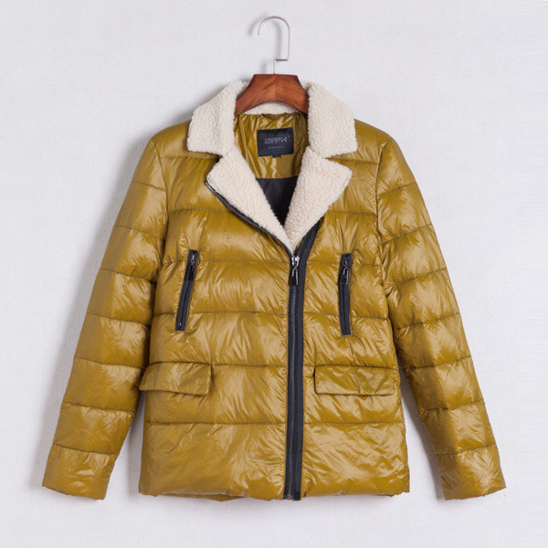 Дамско зимно много топло яке с вълнена подплата - 6 цвята