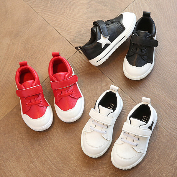 Αθλητικά πάνινα παπούτσια για αγόρια και κορίτσια σε τρία χρώματα με λουράκια βελκρό