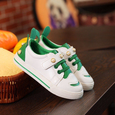 Παιδικά πάνινα παπούτσια για κορίτσια σε τρία χρώματα με λουράκια βελκρό και χάντρες