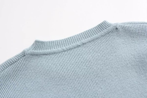 Дълга дамска блуза тип туника с О-образна яка,много стилна