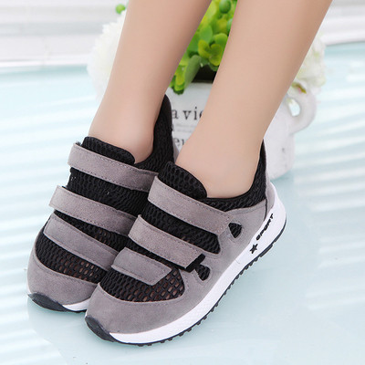 Сладки детски маратонки за момичета и момчета с лепенки, в четири цвята - дишащи