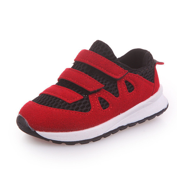 Сладки детски маратонки за момичета и момчета с лепенки, в четири цвята - дишащи