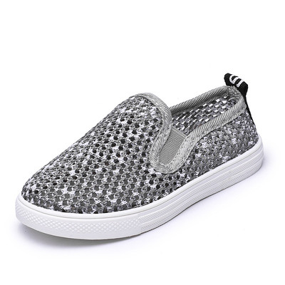 Сладки дишащи мокасини за момичета в три цвята - дишащи, подходящи за ежедневие