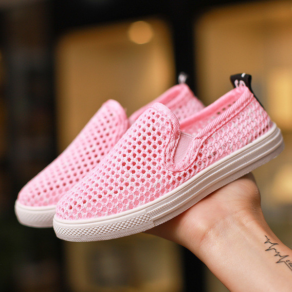 Сладки дишащи мокасини за момичета в три цвята - дишащи, подходящи за ежедневие