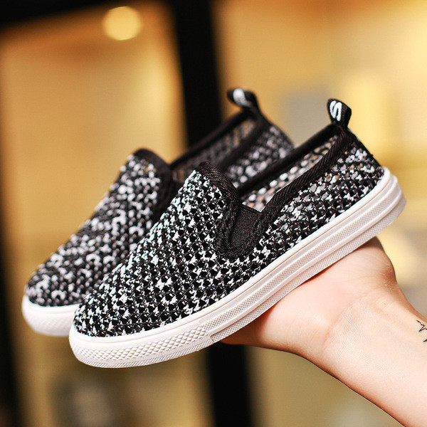 Сладки дишащи мокасини за момичета в три цвята - дишащи, подходящи за ежедневие