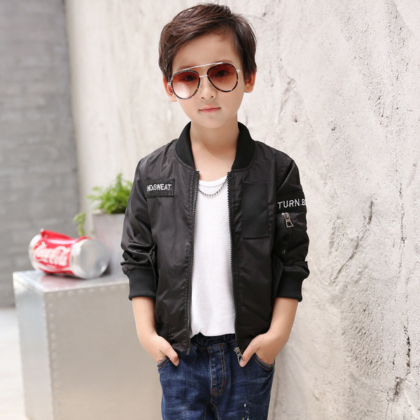 Παιδικό μπουφάν για  αγόρια σε πράσινο και μαύρο χρώμα