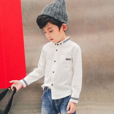 Κομψό παιδικό πουκάμισο για αγόρια σε τρία χρώματα