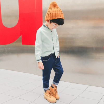 Κομψό παιδικό πουκάμισο για αγόρια σε τρία χρώματα