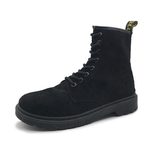 Спортно-елегантни дамски боти с устойчива подметка в черен и цикламен цвят