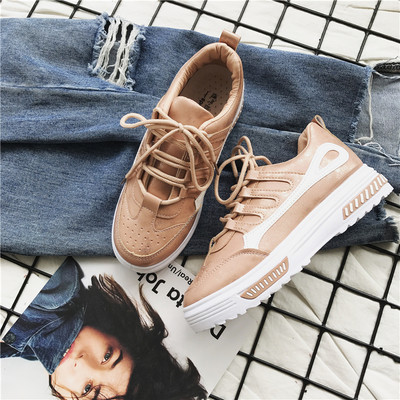 Casual γυναικεία παπούτσια με υψηλή πλατφόρμα σε τρία χρώματα