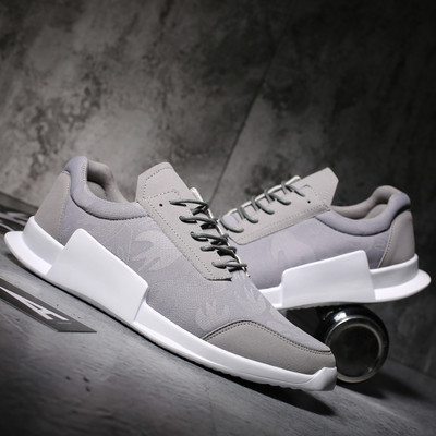 Спортно-елегантни мъжки маратонки в три разцветки,дишащи