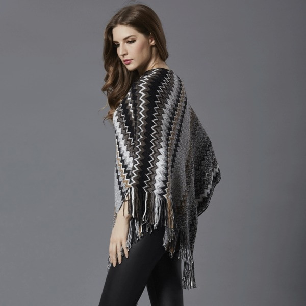 Γυναικείο πόντσο - 3 χρώματα