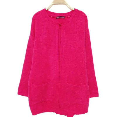 Дамска ежедневна жилетка с О-образна яка и много интересни джобчета