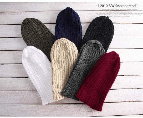 Мъжка зимна шапка в семпъл модел и в много цветове