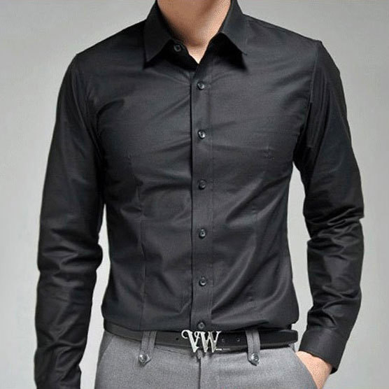 Κομψό ανδρικό πουκάμισο σε πολλά χρώματα με απλό σχεδιασμό