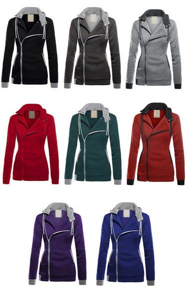 Κομψό γυναικείο μπουφάν  με φερμουάρ