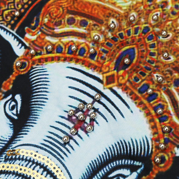 Φθηνοπωρινή ανδρική μπλούζα με V- λαιμόκοψη σε σχήμα V σε πολλά χρώματα με εικόνα