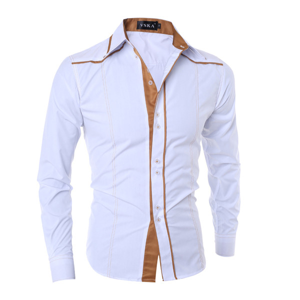 Стилна мъжка риза, подходяща за бизнес срещи, в няколко цвята