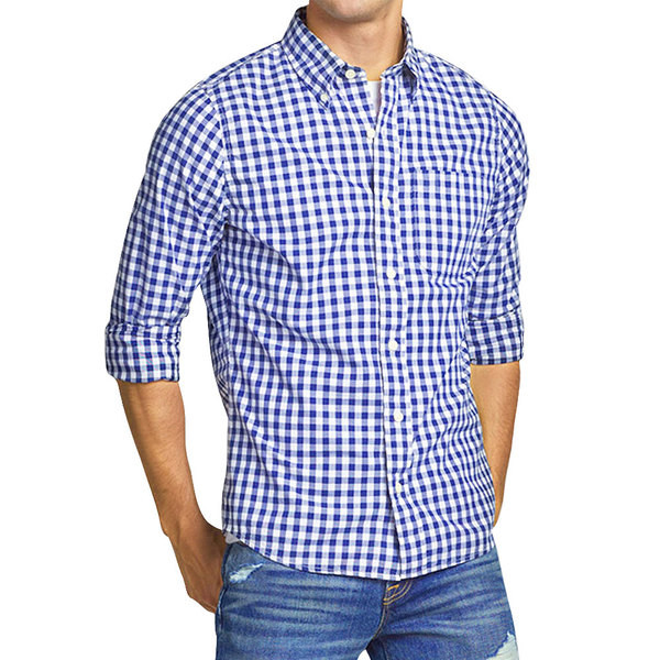 Мъжка риза на каре в много цветове в много разцветки