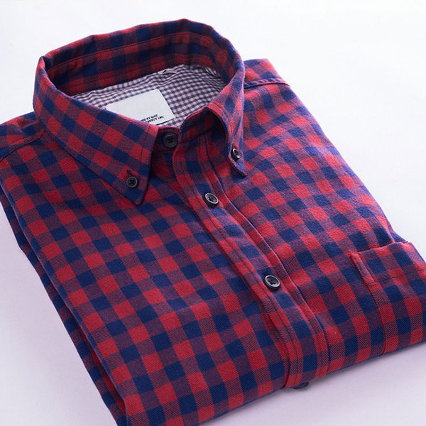 Мъжка риза на каре в много цветове в много разцветки